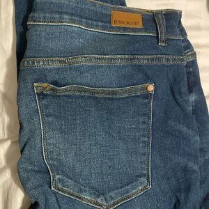 EUC size 16w Dark wash Judy Blue skinny jeans